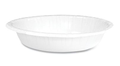 BOWL PAPER 12OZ WHITE 1000/CS - Plates & Bowls